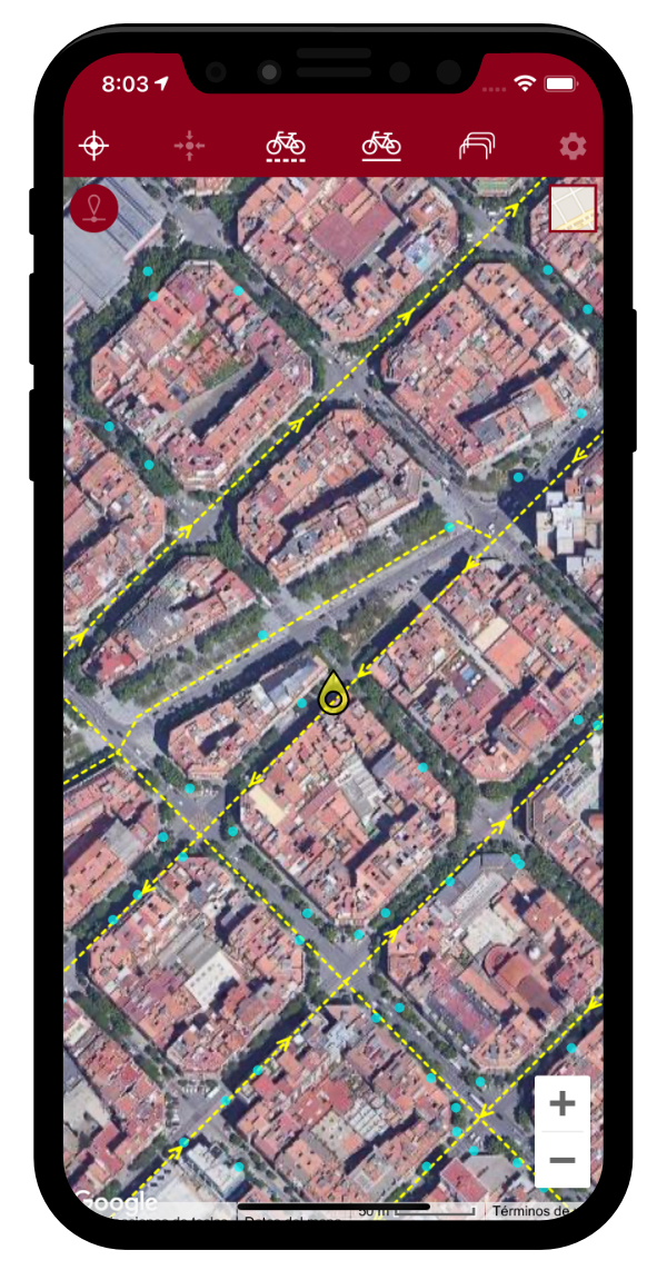 Fahrradwege Barcelona - 2